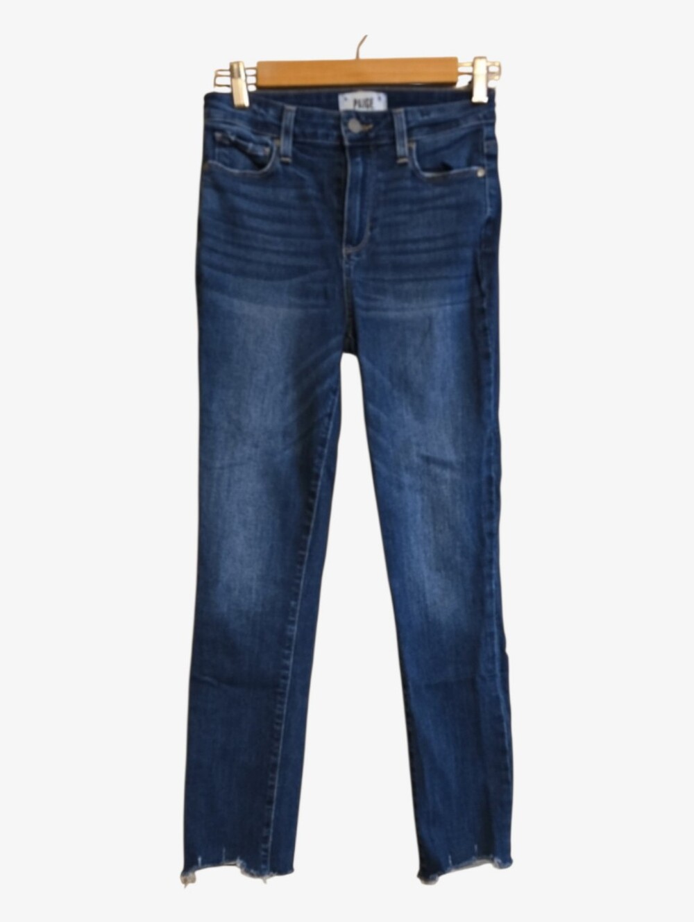 paige jeans womens's size 2 size 26 blue  hoxton slim